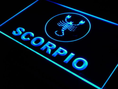 Scorpio Zodiac LED Light Sign